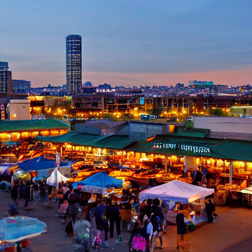 Oakland evening market